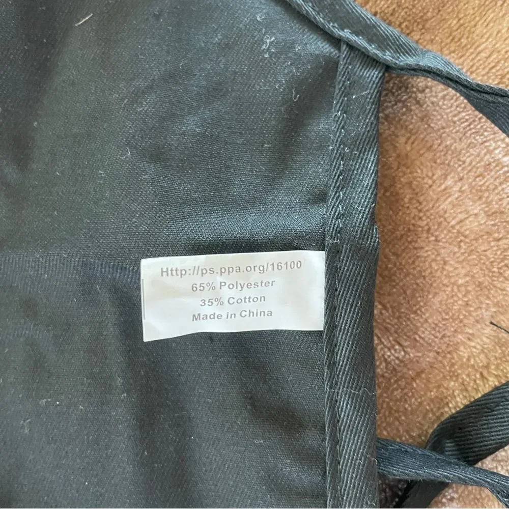 Publix Black Small Children’s Apron Kitchen Helper Science Lab Garden